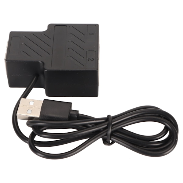 Ethernet-jakaja 100M 1-2 Kultapinnoitettu Pin Shielded Layer Vahva PVC LAN-jakaja ADSL Hub Switch TV Reititin