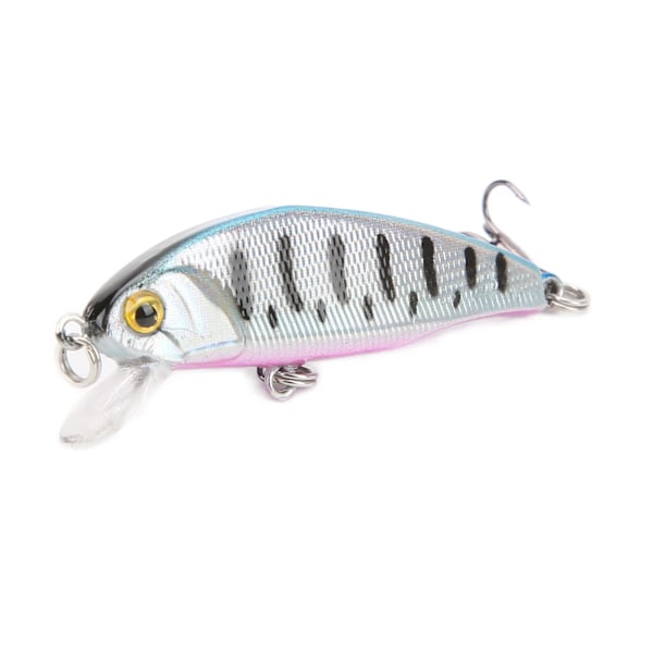 Fiskedrag Mini Deep Diving 3D Ögon Minnow Fiskedrag Crankbaits för Sötvattensfiske 3#