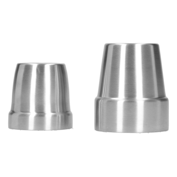 2 stk rustfrit stål dobbelvæggede kopper restaurant øl krus vand kaffekop (180 ml 300 ml)