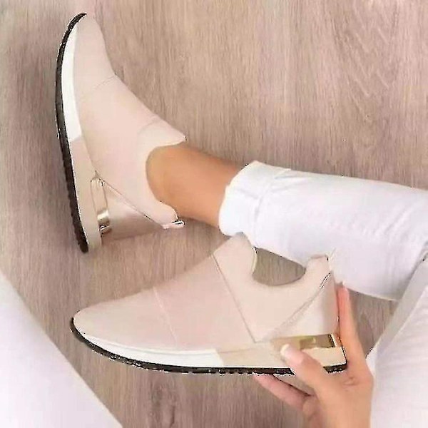 Rosa Løpesko for Kvinner - Casual Sport Sneakers