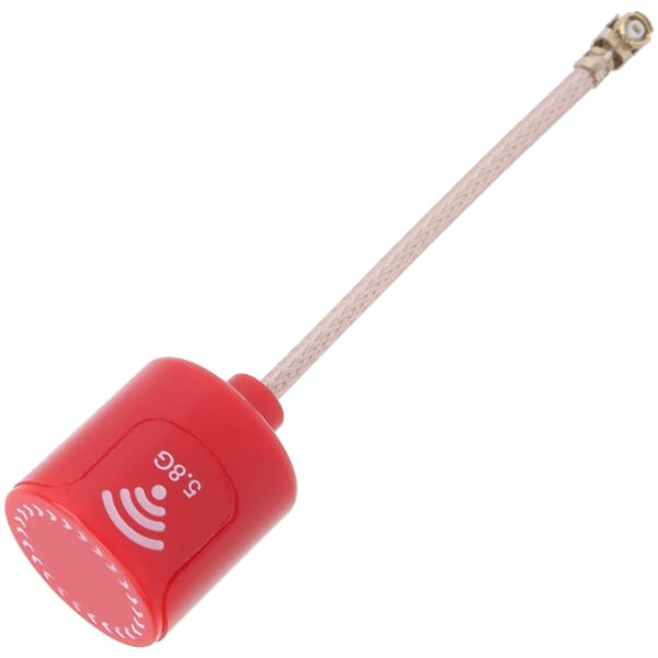 【NX】5.8Ghz RHCP Antenne 2.8dbi Højforstærkning UFL Interface Lange Antennedele til RC Fly FPVRed