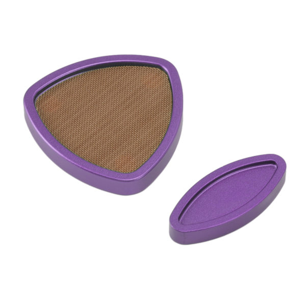 EDC Push Toy Triangulær Anti-Trykk Pivot Magnetiske Leksaker Stressavlastende Fingertopp Leke for 15-35 år Ungdom Lilla