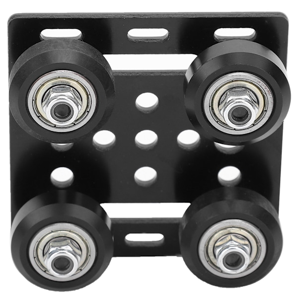 V Typ Gantry Plate Svart för 3D-skrivare Tillbehör Aluminiumprofiler EU Standard 2020