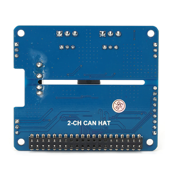 CAN Module Bus Line Dual Channel Isolated Onboard Protection Circuit för Raspberry Pi