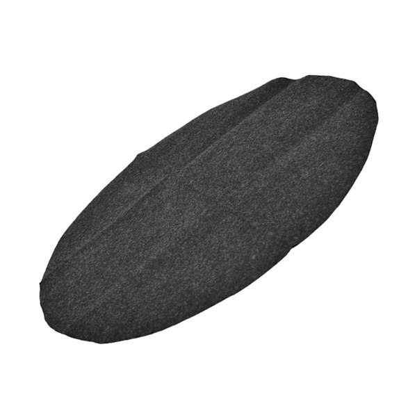 Grillmatte PE Ovnmatte Rund Grillmatte BBQ Oljesikker og Brannsikker 68cm X 68cm