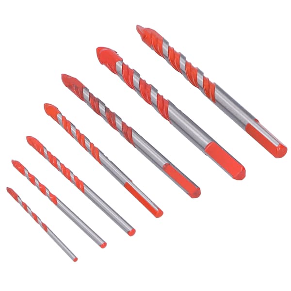 Borbitsæt Multipurpose Bits Tilbehør til keramiske fliser Beton Glasboring (7 stk)