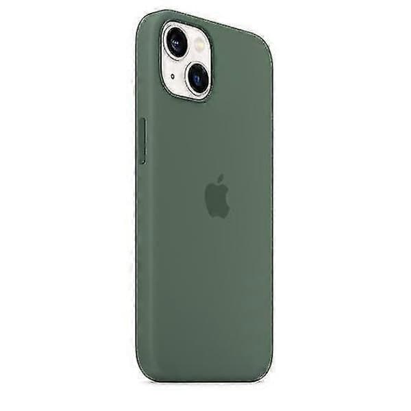 Mobilskal Kompatibel med iPhone 13 Mini, MagSafe-kompatibelt, Silikon Eucalyptus
