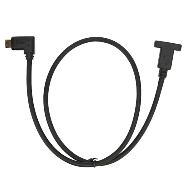 Typ C hane till hona förlängningskabel 0,6 meter 10 Gbps Stabil överföring Snabbladdning Typ C hane till hona adapter