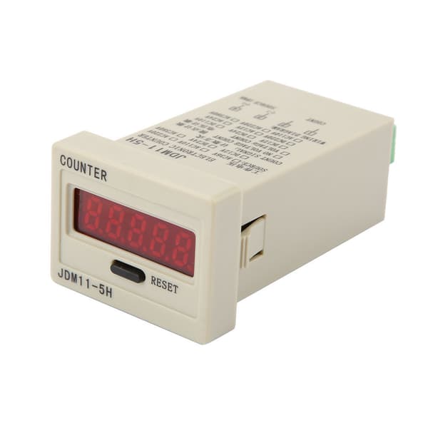 JDM11-5H 5-cifret display elektronisk akkumulerende tæller DC 12V