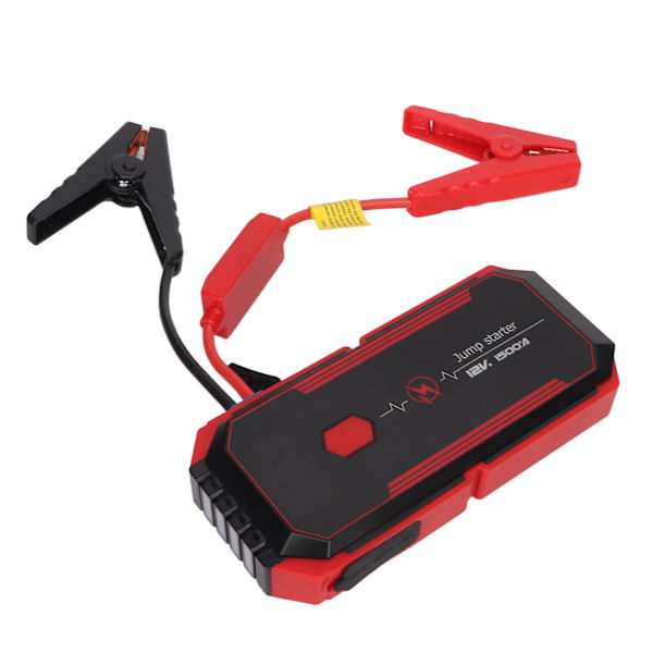 Bilbatteri Starter Bärbar 12V Bilbatteri Jump Starter Power Pack med USB Quick Charge 3.0 LCD-skärm Batteriförstärkare