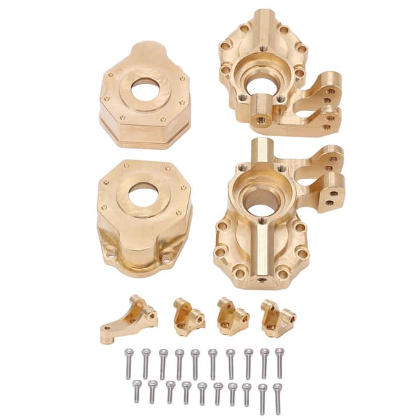 Styringskopp RC Bil Messing Styrespindel Girdeksel Styrestangfeste for Traxxas