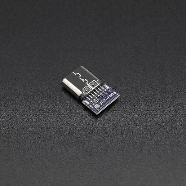 10 stk USB Type C 14-pinners koblingskontakt med adaptersokkel PCB-kort for loddingstøttemodul Wire PCB Board