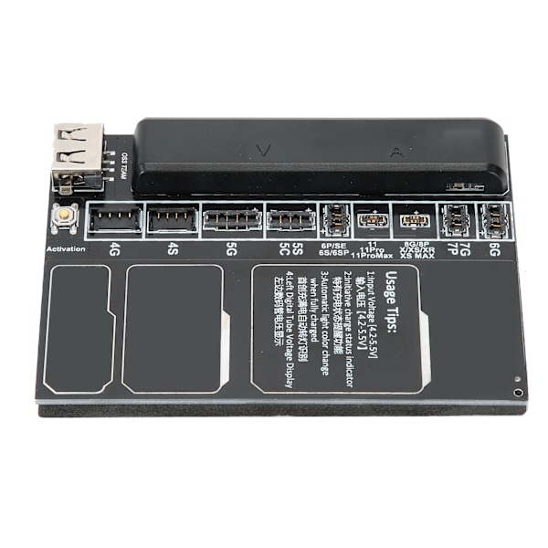 Mobiltelefon Batteritester Lader Ladeaktiveringskretskort for IOS Mobiltelefoner