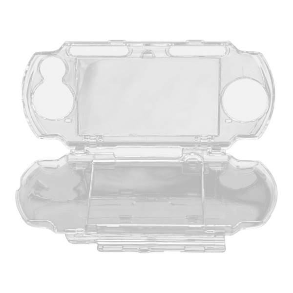 Universal beskyttelsesetui Stilig Anti-Skli Støtsikker Transparent beskyttende skall med filmfeste for PSP