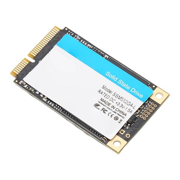 MSATA SSD 500MB/S Leshastighet 450MB/S Skrivehastighet Høyhastighets 3D TLC NAND SATA 3.0 SSD M.2 SSD for stasjonære datamaskiner Nettbrett 512GB
