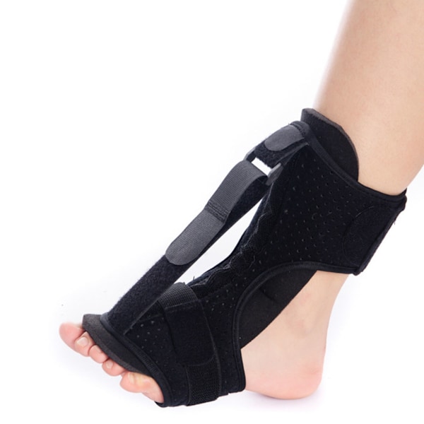 Justerbar Plantar Fasciitis Natskinne Foddrop Ortotisk Brace Natskinne til Plantar Fasciitis