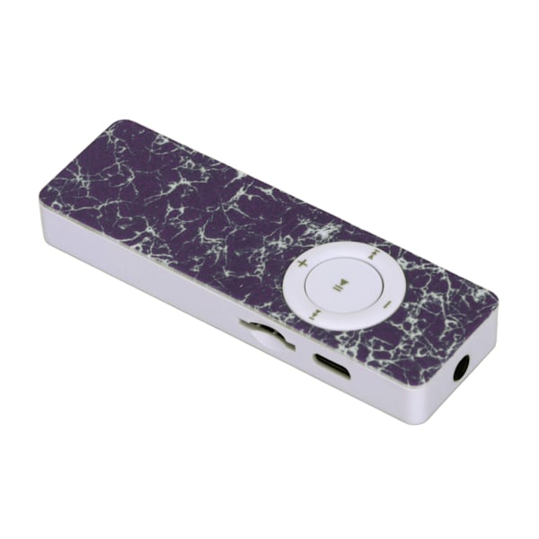 MP3-spelare Bärbar HiFi-förlustfritt ljud Stöd för MP3-musikspelare Upp till 64 GB minneskort B