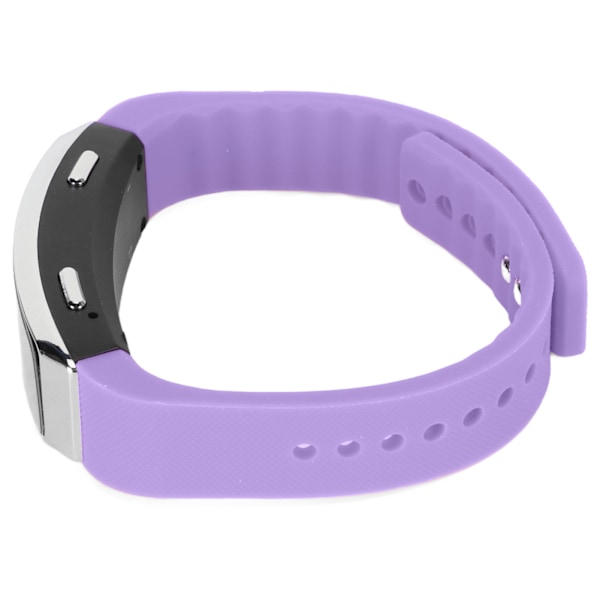 Diktafonklocka HD Brusreducering Röstaktiverad Musikspelare Ljudinspelare Armband för Möte Intervju Lila 16GB