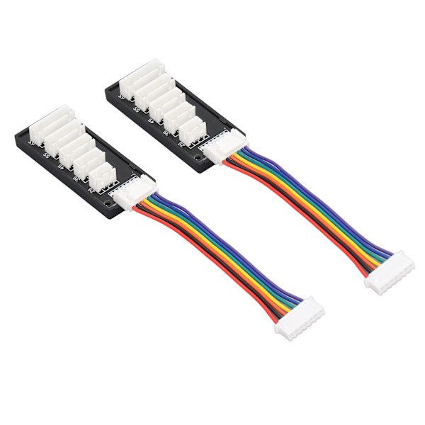 2 stk Balanceopladningskort Plast 2S‑6S Balanceopladningsadapter Konverter til B6 B6AC A6 Smart Balanceoplader