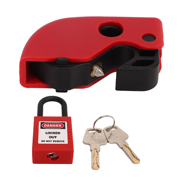 Universal kretsbrytare Lockout Set Säker Kompakt Enkel installation Circuit Breaker Lockout Device
