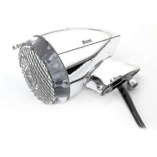 st motorcykel LED-blinklys til Harley-Davidson blinklys krom og sort hus 41 mm med for- og baggaffelbeslag Black