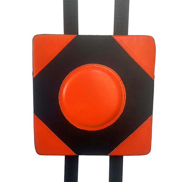 Väggmonterad Boxningskudde Justerbar Höjd Tjock Väggmonterad Punching Pad för Män Kvinnor Hem Orange