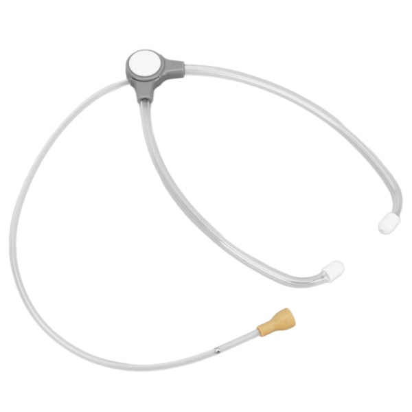 Transparent stetoskop for lytting med dempende øretelefon for lyddeteksjon med dobbelt hode