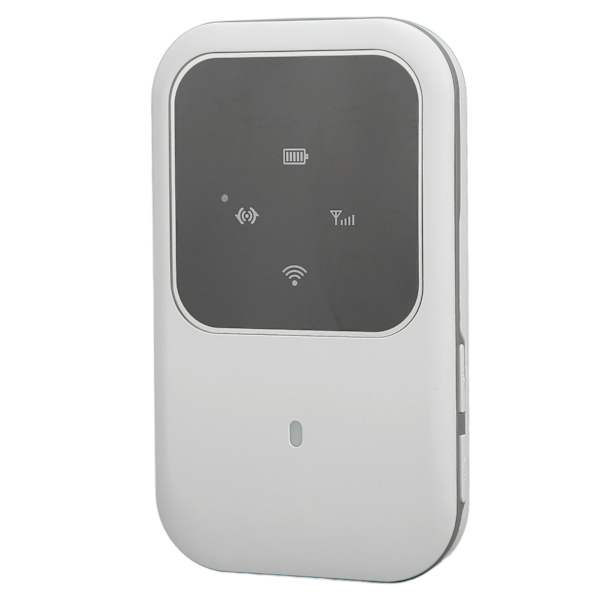 H80 Mobil WiFi Hotspot Multifunktions-Plug-in-kort Slim Bærbar 4G WiFi-router med LED-skærm til udendørs bilrejser
