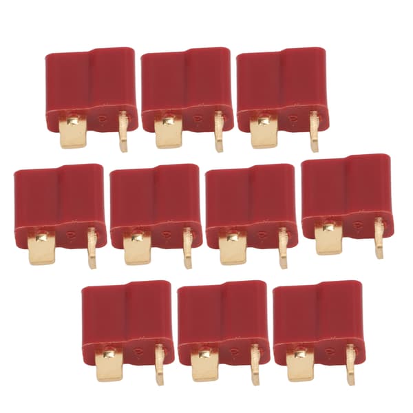 T Stikforbindelse 13.011 RC T Stik Hunforbindelse 25A Guldbelagte RC Batteristik til Fly RC Model