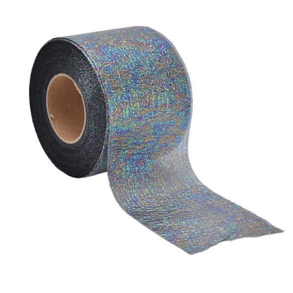 Symphony Ribbon Gradient Christmas Ribbon Roll DIY Hemlagad barnrosett Hårprydnad Tyll RollBlack