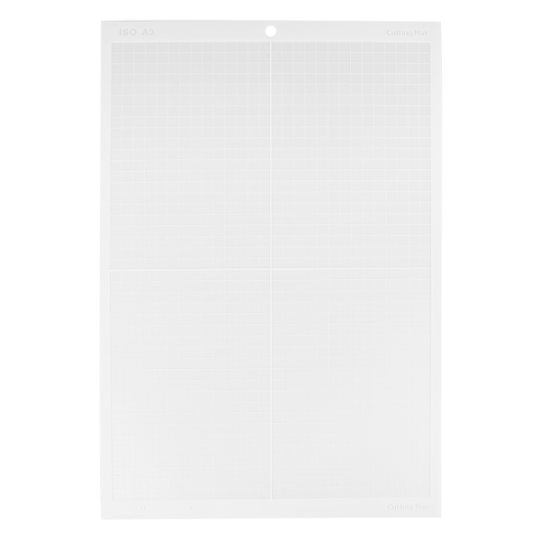 A3 18\" x 12\" Skridsikker Skæremåtte Cut Pad Board til Vinyl Cutter Plotter Hvid