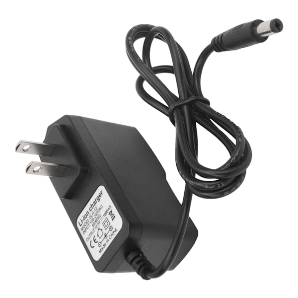 US-stik 100240V 12,6V 1A litiumbatterilader PC MultiProtection Ladeadapter