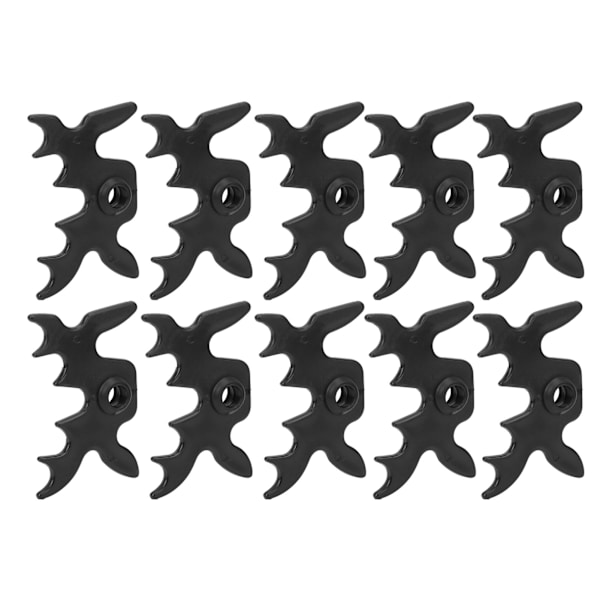 10 kpl Biljardikepin pää SlipOn Moosehead Bridge Head Antlers Rod Stick Poolställ