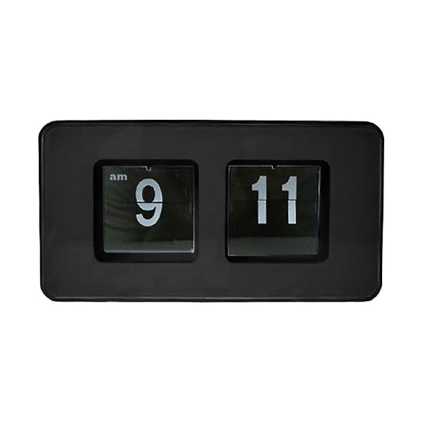 Auto Flip Clock Stilfuldt Moderne Skrivebord Væg Digital Ur Home Decor Ny