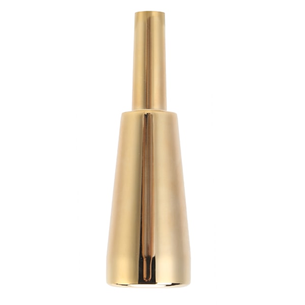 Trumpet Munstycke Heavy Duty Cone Metall Blåsmusik Instrumentdelar Performance Tillbehör (Guld)