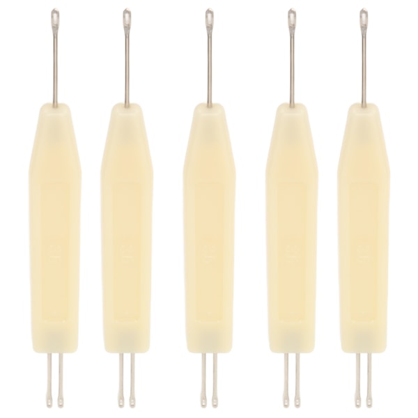 5 st Transfernål 3.6mm Pitch 1X2 Fint Hantverk Stickmaskin Transfernål Sticktillbehör