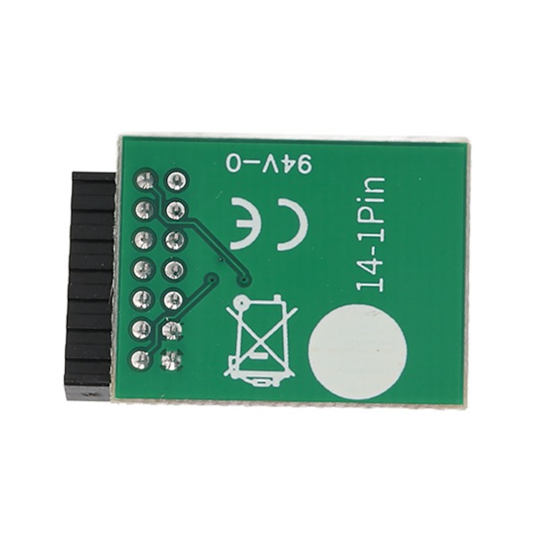 【NX】TPM 2.0 Modul LPC Interface Stabil Høj Sikkerhed Holdbart Materiale 14Pin LPC Modul til MSI Trusted Platform Bundkort
