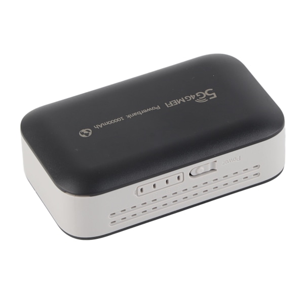 4G WiFi-router Bærbar SIM-kortplads Sort 4G trådløs router til telefon PC Tablet Laptop