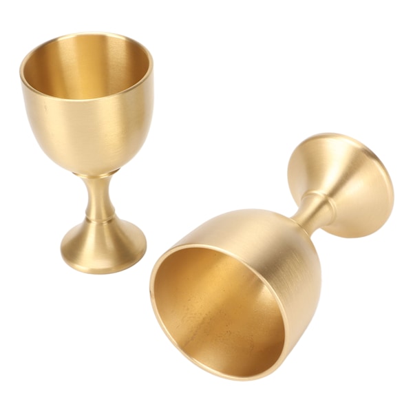 Vintage Goblet Chalice Kultainen Pieni Viinilasit Pöytäkoriste Juhliin Häihin Valmistujaisiin Vuosipäivään Jouluun