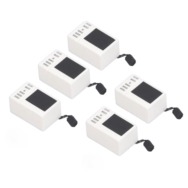 5 STK 1:12 Miniatur Simulation Mikrobølgeovn Køkkenmodel Simulationstilbehør Spisestue Lille Dekoration