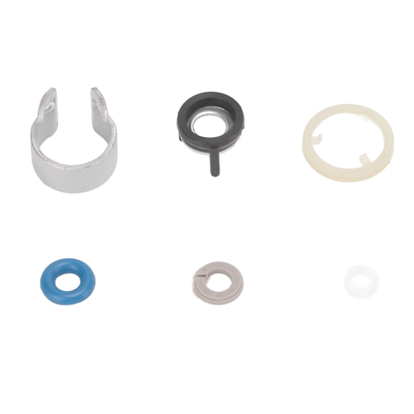 4 set bränsleinsprutare tätningar Reparation O-ringsats Gummimetall 06H998907B Ersättning för A3 A4 A5 S5 S4 Q5 Q3