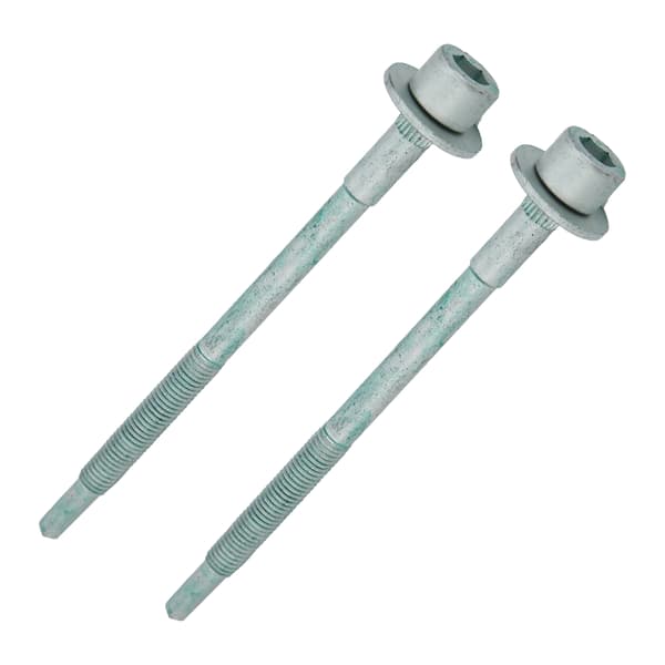 2 stk Bil Front Bumper Festeskruer Holdbar Bolt Passer til A6 C5 M8 Tråd