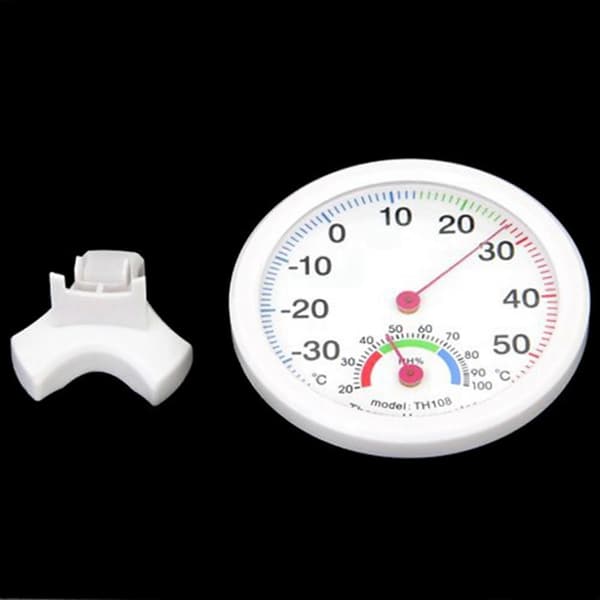 3X Hygrometer Fuktighetstermometer Temp/Temperaturmåler White