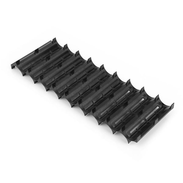 10 stk ABS-harpiks 18650 Lithium Batteri Afstandsbeskyttelse Beskyttelsesholder Cylindrisk Celleopbevaringsholder