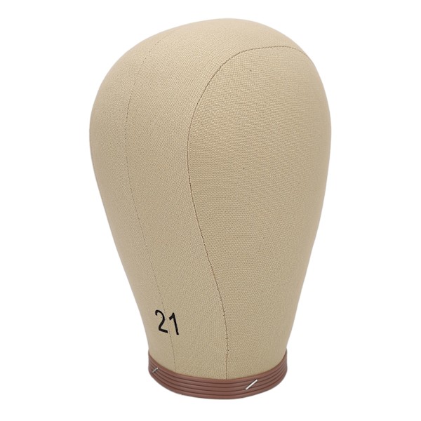 Kangas Block Head Set jalustalla Neulabar peruukkien valmistukseen Näyttö Styling Mannekiini 21in