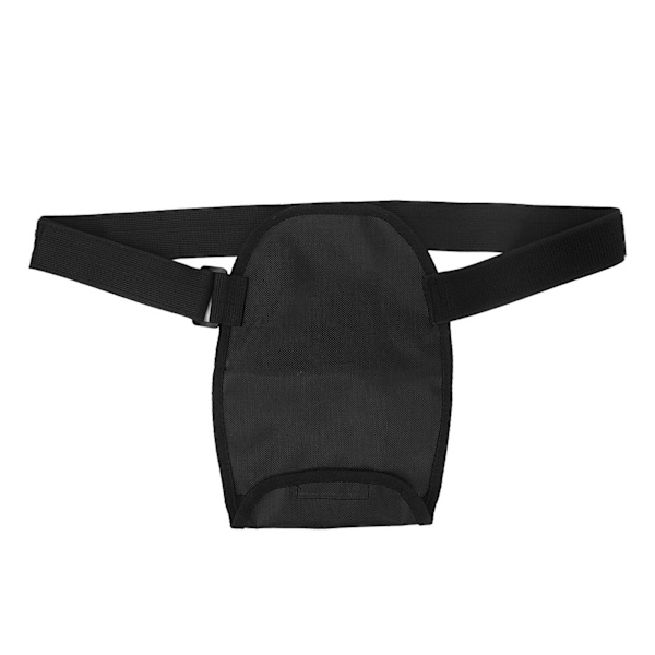 Stomipose Oxford stof Elastisk justerbar strop Stærk bæreevne Stomipose Cover Collection Bag Black