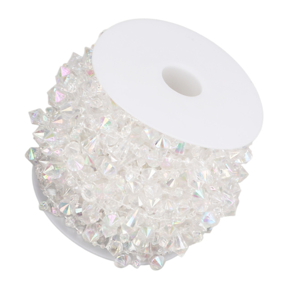 11 Yards Rhinestone Trim Justerbar längd Gör-det-själv handgjorda Strasskedja för sömnad Hantverk Gör-det-själv smycken