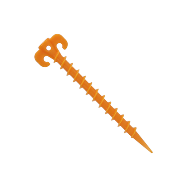 Tältpinnar för utomhuscamping, skruvspiralformade tältpinnar, 20 cm markpinnar, krokpinnar
