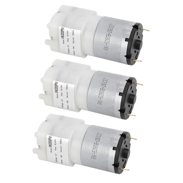 3st mikro vattenpump mini dränkbar motor akvarium lufttillbehör DC6V VN3202PM