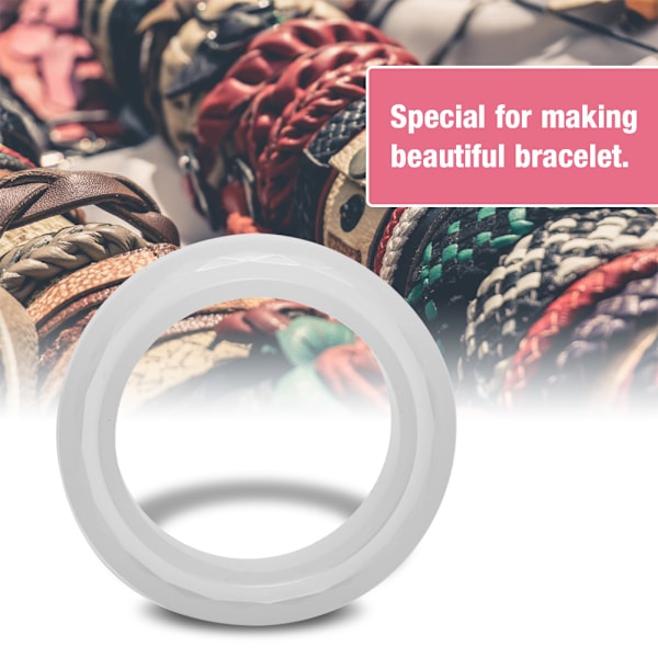 Smalt armband silikonform diamantformad yta hartsarmbandsform för gör-det-själv smycken